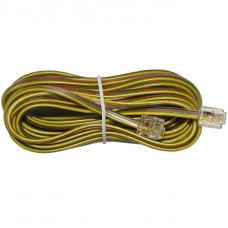 Καλώδιο Προέκτασης Τηλεφώνου 5m Πολύχρωμο 17-02052